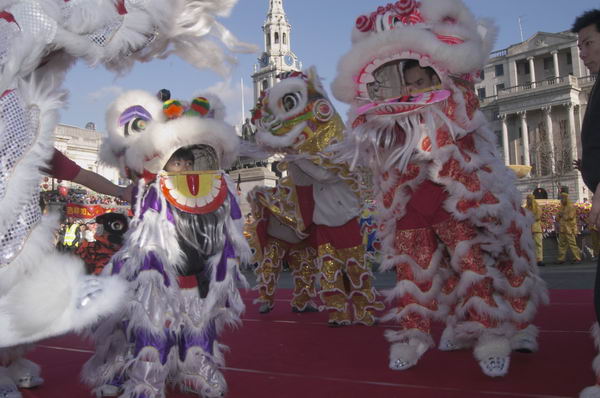 Chinese New Year - photograph © Peter Marshall, 2004