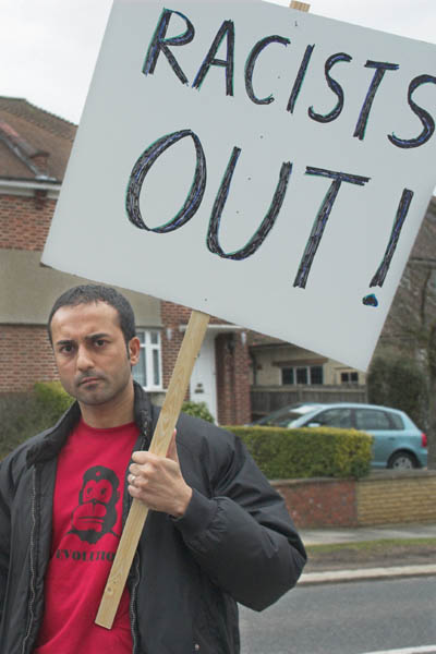 Protest Against Racism in the Suburbs © 2006, Peter Marshal