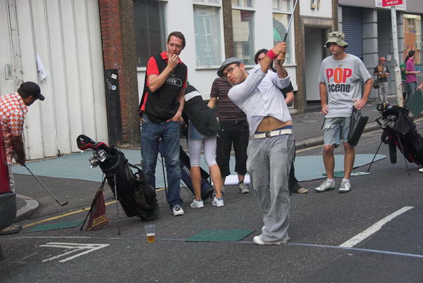 Shoreditch Urban Open Golf Tournament © 2006,  Peter Marshall