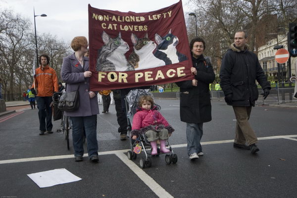 Stop Trident, Troops out of Iraq © 2007, Peter Marshall