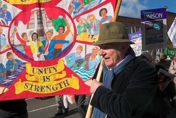 NHS March, Camberwell © 2007, Peter Marshall