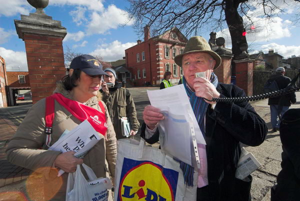 NHS March, Camberwell © 2007, Peter Marshall