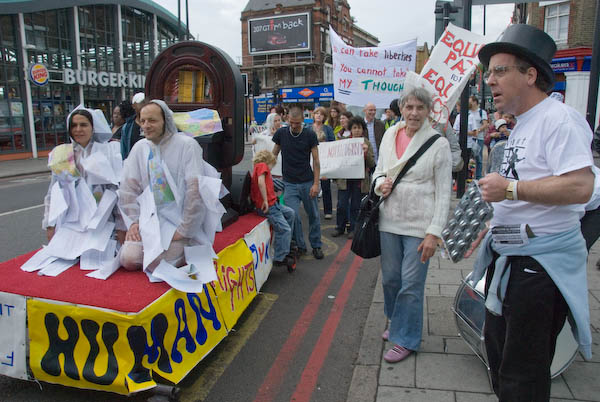 March of the Human Rights Jukebox © 2007, Peter Marshall